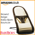 Brown Beige BabyBjorn Bouncer
